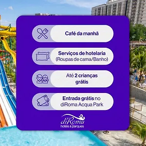 Hotel Thermas Diroma Incluso O Acesso Ao Acqua Park Todos Os Dias, Exceto No Dia Do Check-out
